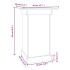 Soporte para plantas madera maciza de pino gris 40x40x60