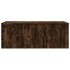 Mueble para TV madera contrachapada roble ahumado 80x34x30