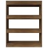 Estantería madera contrachapada marrón roble 80x30x103