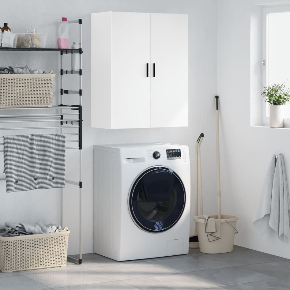 Armario de pared blanco 69,5x34x90