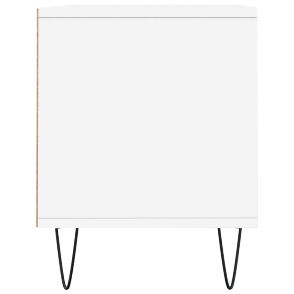 Mueble para TV madera contrachapada blanco 100x34,5x44,5