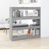 Estantería/divisor espacios gris Sonoma 100x30x103