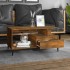 Mesa de centro madera contrachapada roble ahumado 90x49x45
