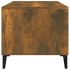 Mesa de centro madera contrachapada roble ahumado 90x49x45