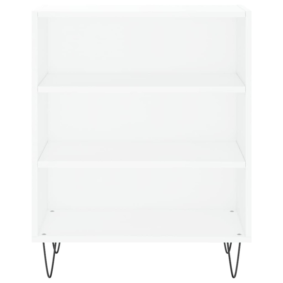 Aparador madera de ingeniería blanco 57x35x70