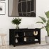 Mueble de TV de madera maciza de pino negro 103x36,5x52