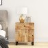 Mesita de noche madera mango madera contrachapada 50x33x60