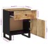 Mesita de noche madera mango madera contrachapada 50x33x60