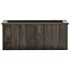 Arriate de madera maciza de pino gris oscuro 74x32x30