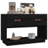Mueble de TV madera maciza de pino negro 90x40x60