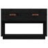Mueble de TV madera maciza de pino negro 90x40x60