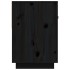 Mueble de TV madera maciza de pino negro 90x40x60