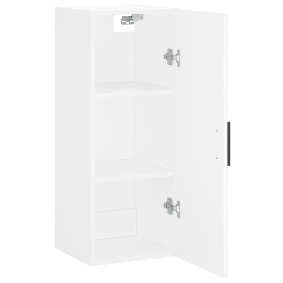 Armario de pared blanco 34,5x34x90