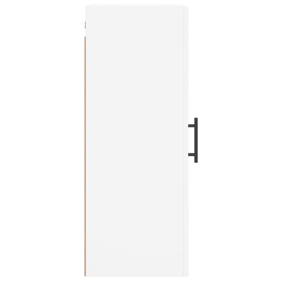 Armario de pared blanco 34,5x34x90