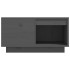 Mesa de centro de madera maciza de pino gris 60x61x32,5