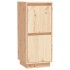 Aparador 2 uds madera maciza de pino 31,5x34x75
