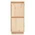 Aparador 2 uds madera maciza de pino 31,5x34x75