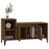 Mueble para TV madera contrachapada marrón roble 100x35x55