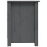 Mueble de TV de madera maciza de pino gris 103x36,5x52
