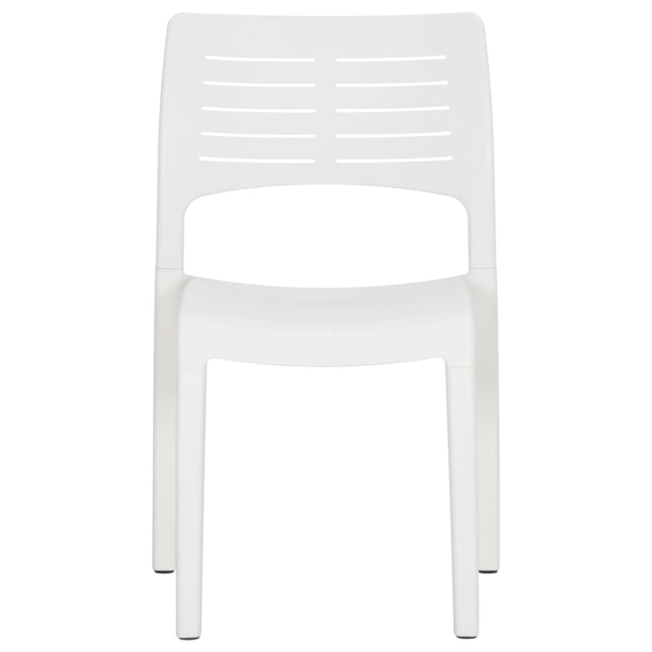 Sillas de jardín 2 unidades polipropileno