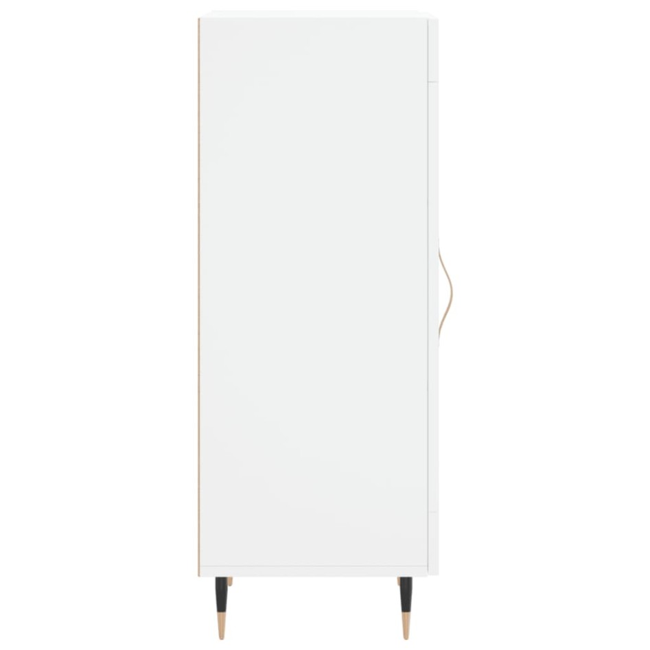 Aparador madera de ingeniería blanco 34,5x34x90