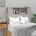 Mueble cabecero gris hormigón 100x18,5x104,5