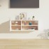 Armario de pared de madera maciza de pino blanco 80x30x30
