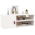 Armario de pared de madera maciza de pino blanco 80x30x30