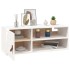 Armario de pared de madera maciza de pino blanco 80x30x30