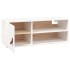 Armario de pared de madera maciza de pino blanco 80x30x30