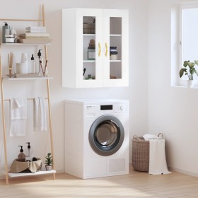 Armario de pared blanco 69,5x34x90