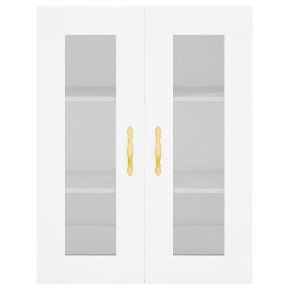 Armario de pared blanco 69,5x34x90