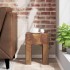 Taburete de madera maciza de