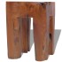 Taburete de madera maciza de
