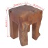Taburete de madera maciza de