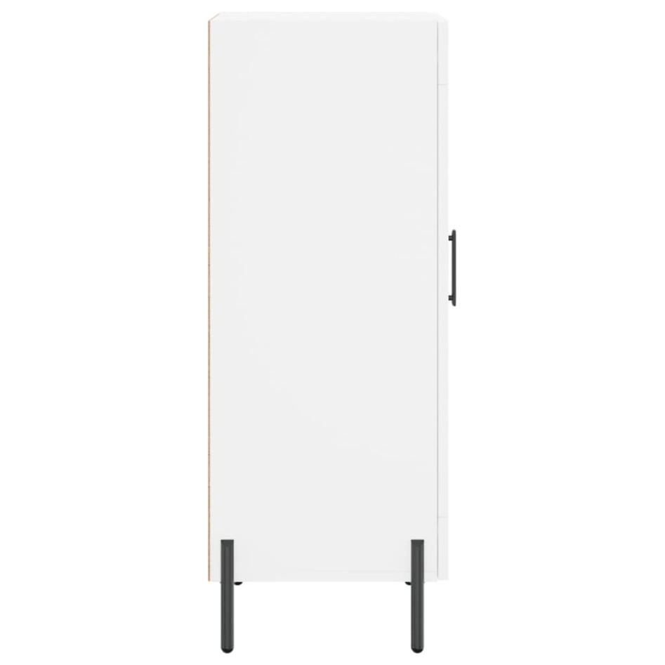 Aparador madera de ingeniería blanco 34,5x34x90