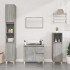Armario de baño madera contrachapada gris Sonoma 65x33x60