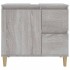 Armario de baño madera contrachapada gris Sonoma 65x33x60