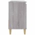 Armario de baño madera contrachapada gris Sonoma 65x33x60