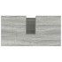 Armario de baño madera contrachapada gris Sonoma 65x33x60