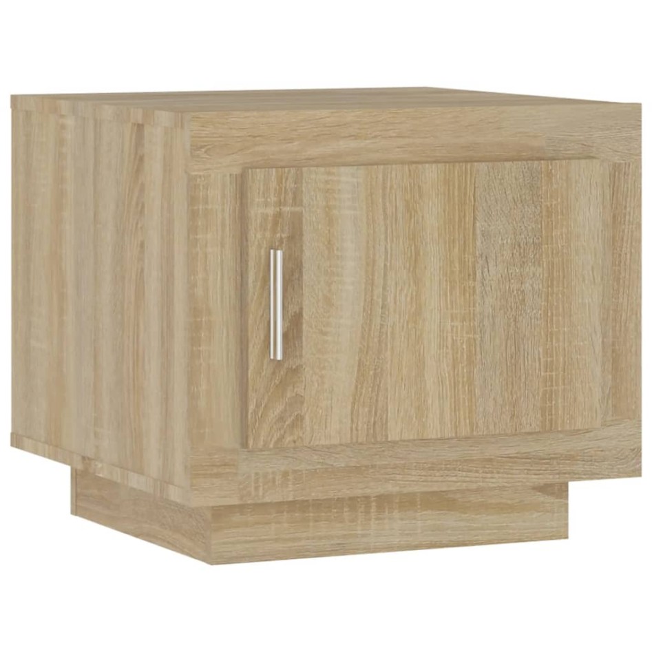 Mesa de centro madera de ingeniería roble Sonoma 51x50x45