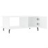 Mesa de centro madera contrachapada blanco 90x50x40