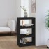 Estantería/divisor de espacios madera pino negro 60x30x103,5