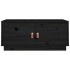 Mesa de centro de madera maciza de pino negro 80x50x35