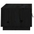 Mesa de centro de madera maciza de pino negro 80x50x35