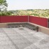 Toldo lateral retráctil rojo 117x1200
