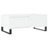 Mesa de centro madera contrachapada blanco 90x50x36,5