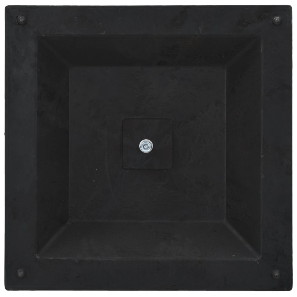 Base de sombrilla cuadrada de poliresina 12 kg