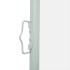 Toldo lateral retráctil de jardín color crema 100x300