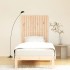 Cabecero de cama de pared madera maciza de pino 95,5x3x110